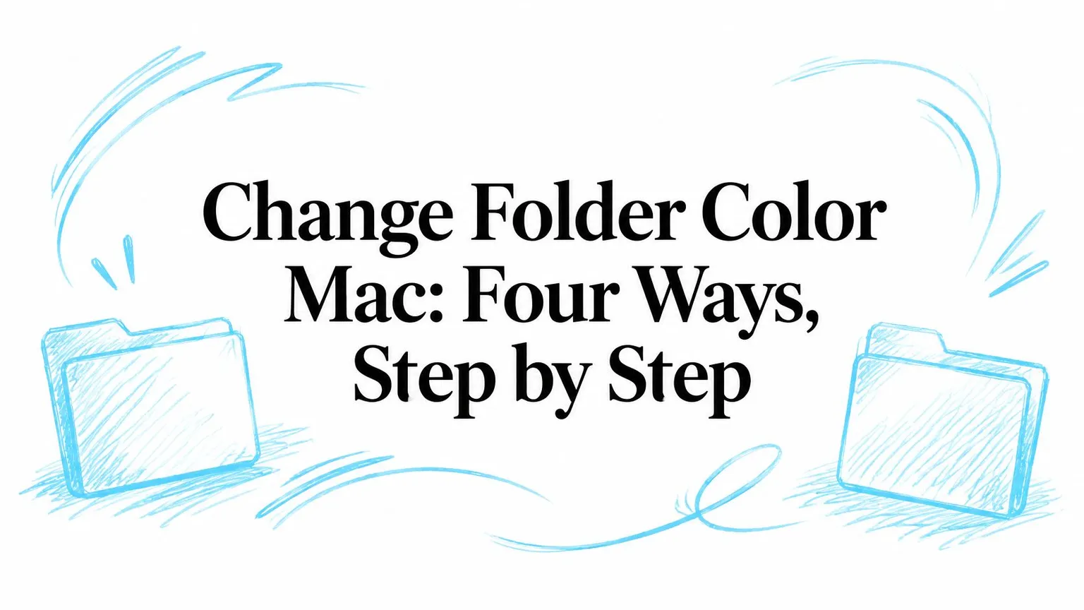 Macでフォルダの色を変更する4つの方法【手順つき解説】